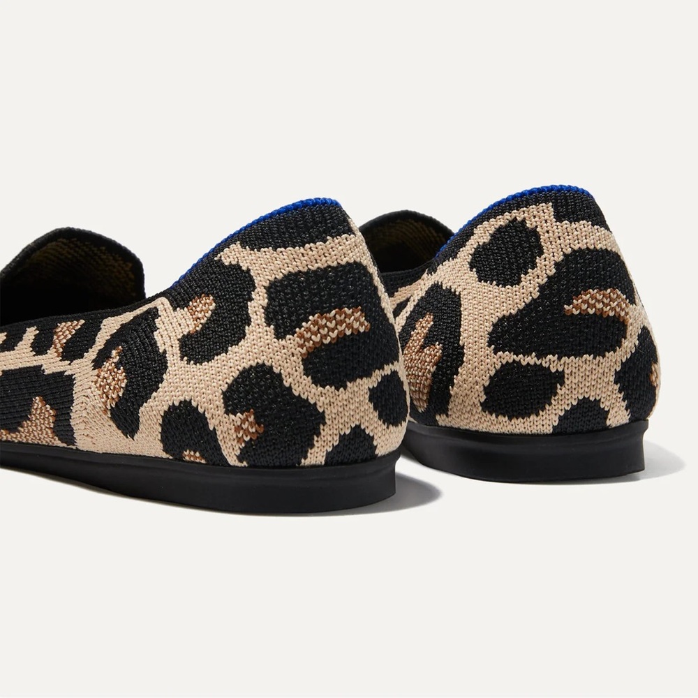 Rothy’s THE LOAFER, Size 10.5, in Desert Cat / Leopard Print - Picture 6 of 15